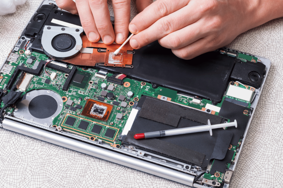 Image of Technician Repairing Macbook at FixMyMac Macbook Repair Service in Malaysia
